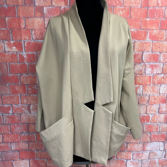 Marla‎ Wynne Oversized Unstructured Knit Blazer - Picture 2 of 11